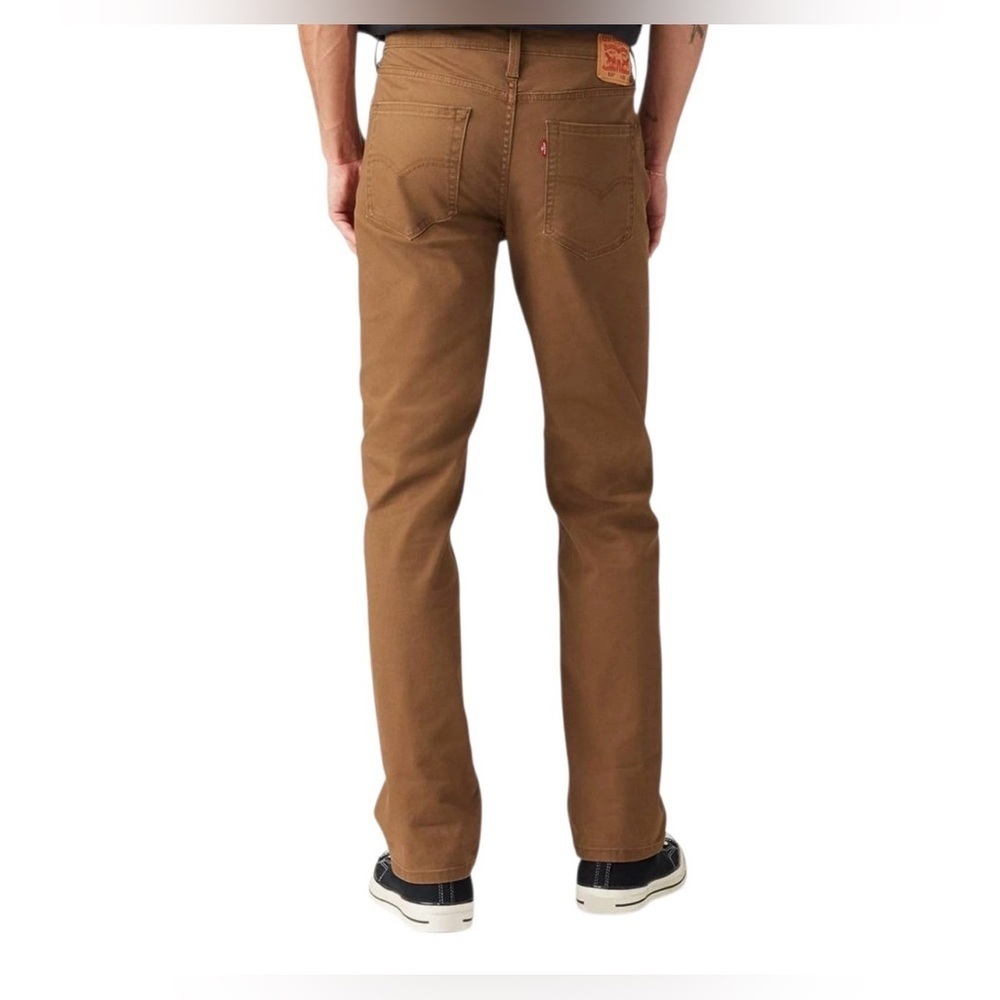 Levi's Men's Brown Straight Jeans - Picture 6 of 6